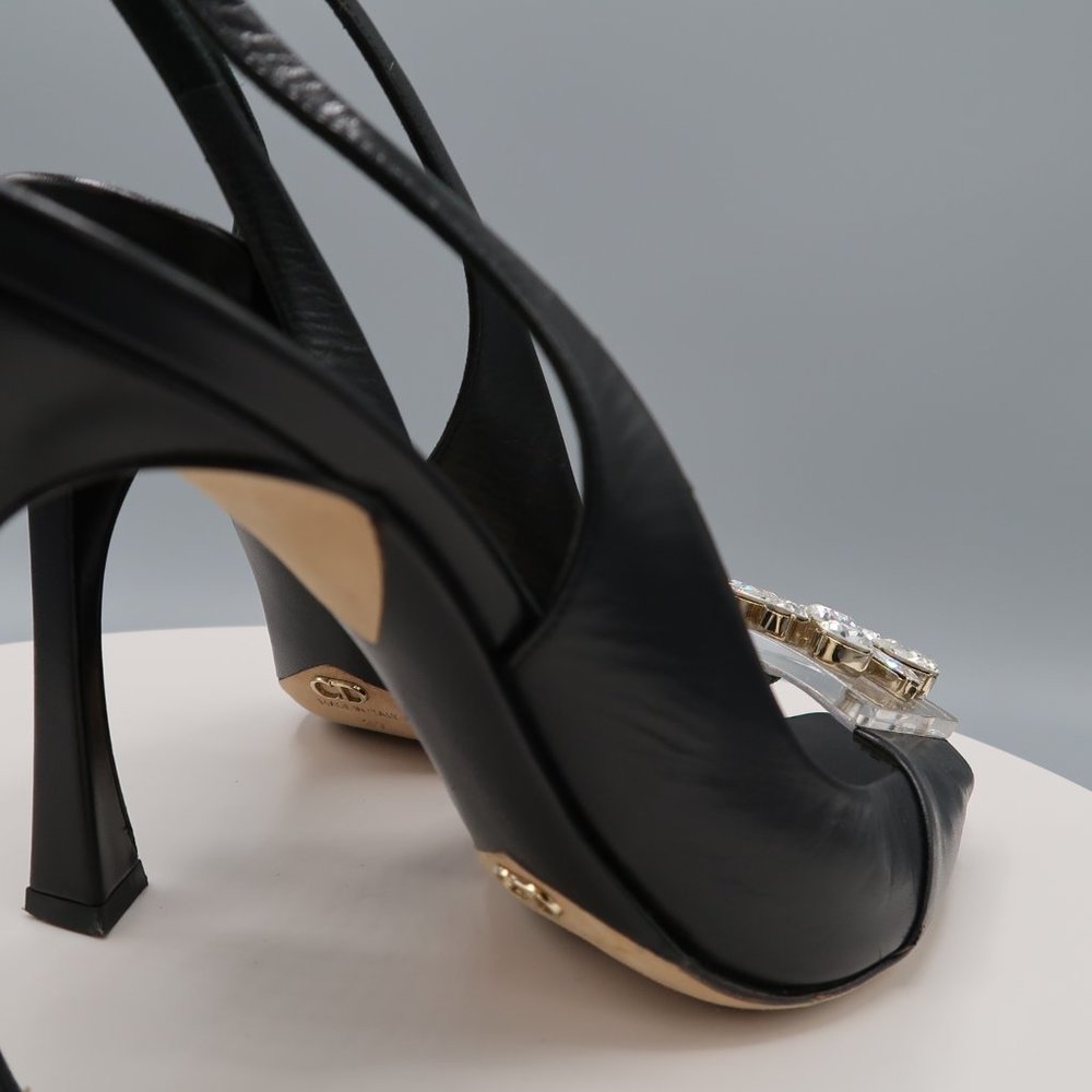 Dior classic slingback opentoe pump - Picture 8 of 11